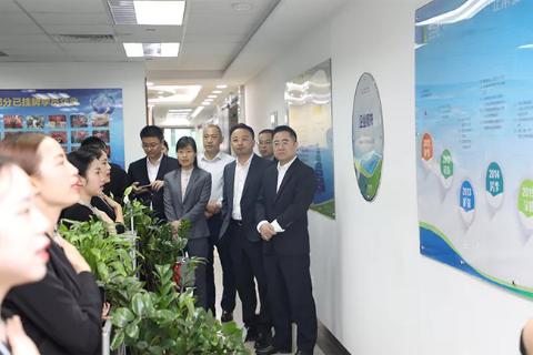 明光市市委书记被多多28企业文化深深感动 | 深入沟通合作空间广阔