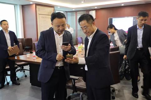 明光市市委书记被多多28企业文化深深感动 | 深入沟通合作空间广阔