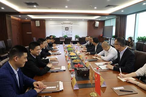 明光市市委书记被多多28企业文化深深感动 | 深入沟通合作空间广阔