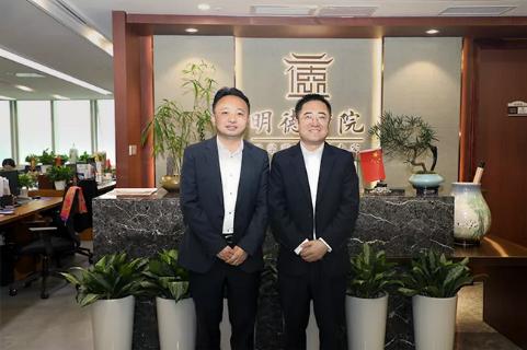 明光市市委书记被多多28企业文化深深感动 | 深入沟通合作空间广阔